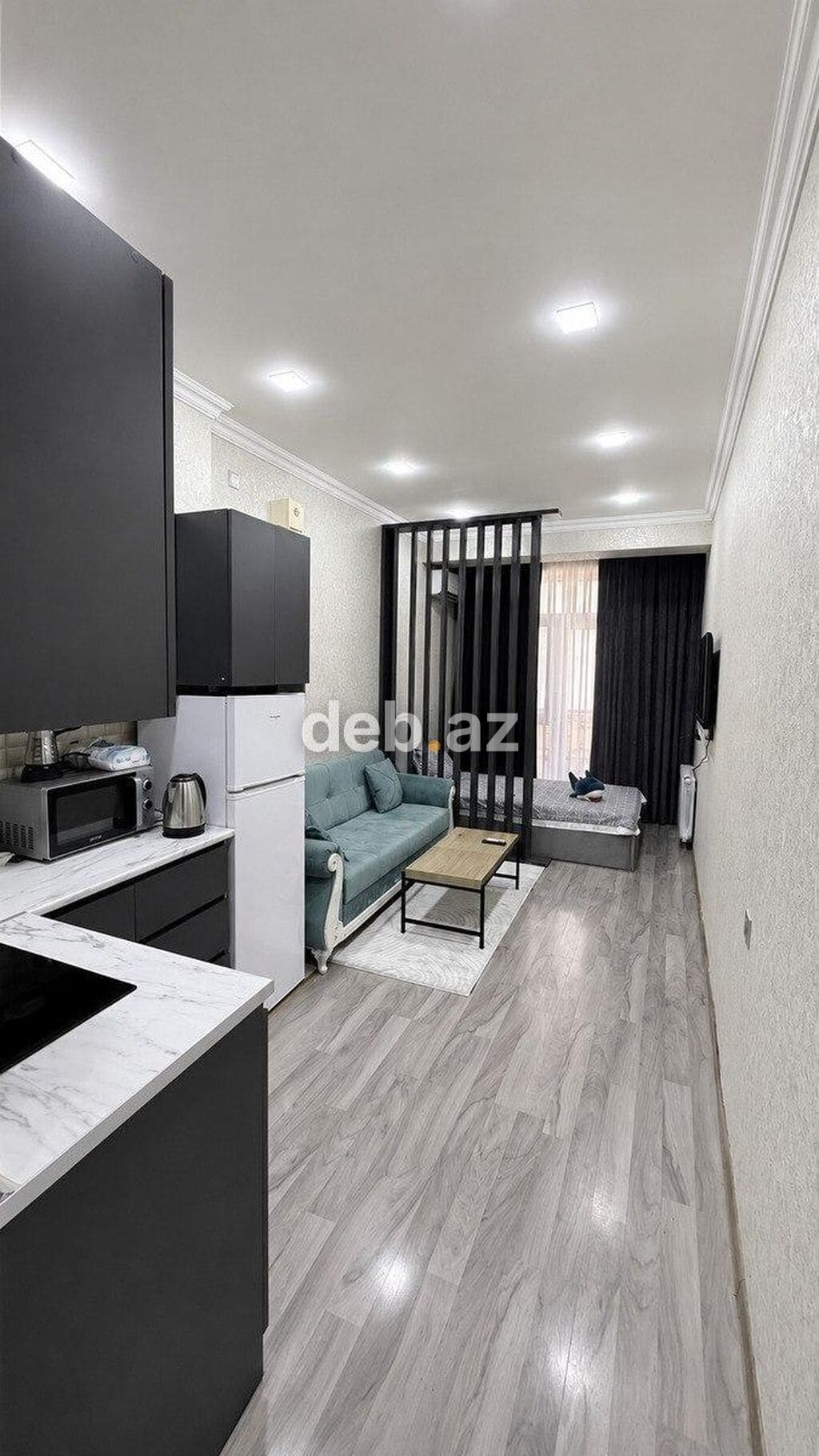 İcarəyə verilir 1 otaqlı yeni tikili 40 m², Nəsimi r. Kateqoriya Yeni — şəkil 1