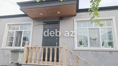 3 otaqlı həyət evi - Geniş, tam daş döşənmiş həyət: küncdə — kiçik şəkil 2