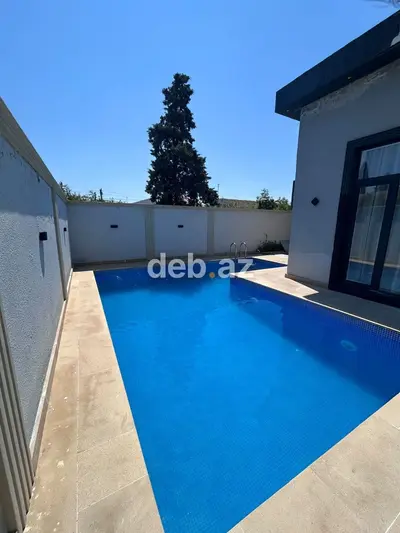 Modern Üslubda İstiqamətləndirilmiş, Hovuzlu və Verandalı Birmərtəbəli Lüks Villa — kiçik şəkil 3