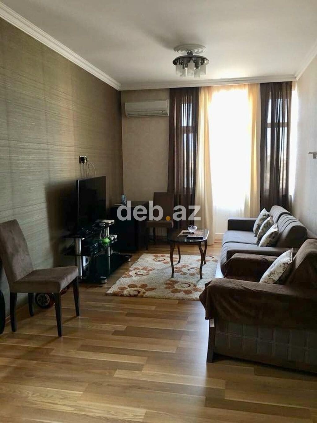 3 otaqlı, Yeni tikili, 93 kv. m — şəkil 1