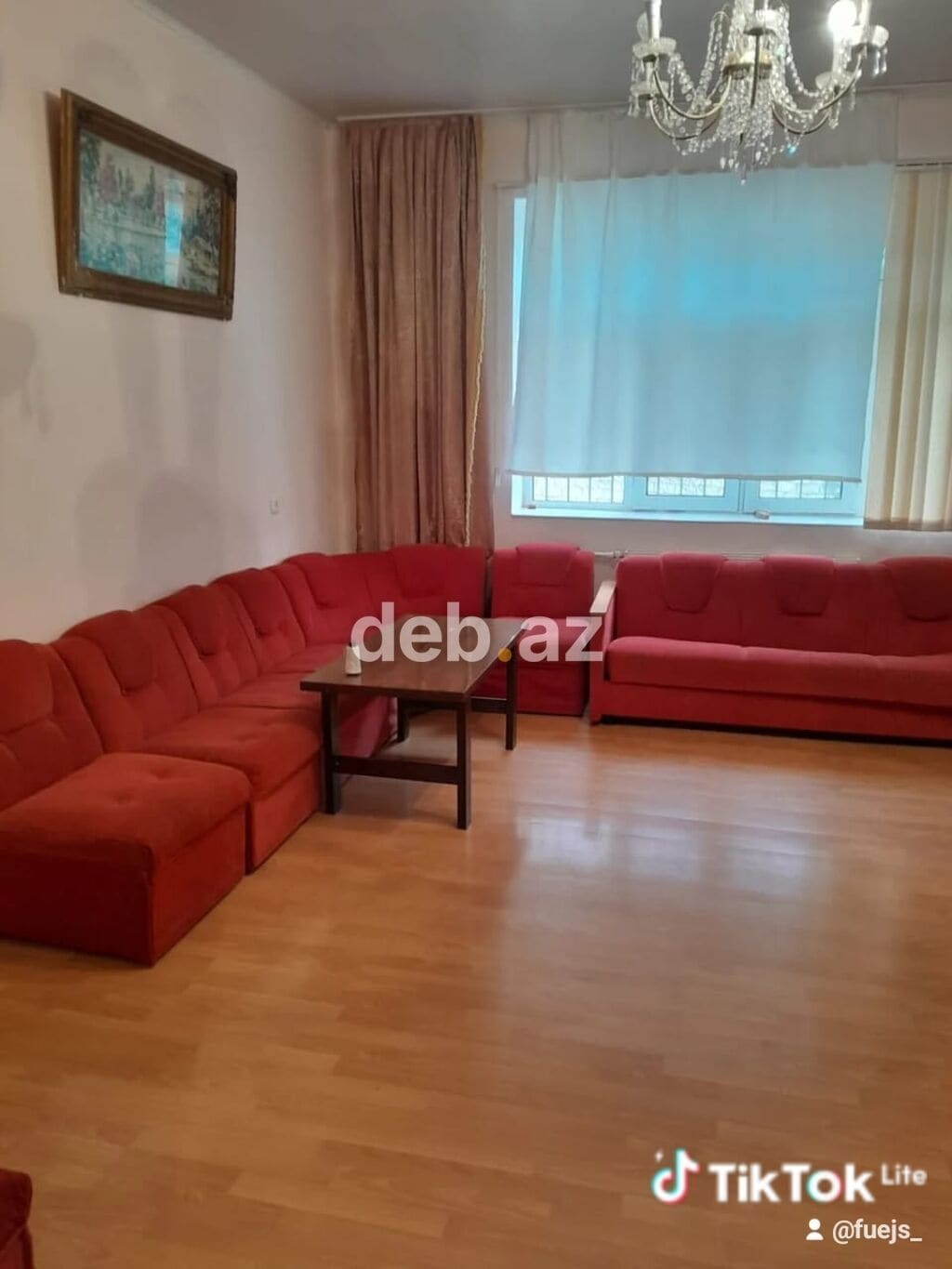 Satılır: həyət evi və torpaq sahəsi - Geniş zal: böyük pəncərələr — şəkil 1